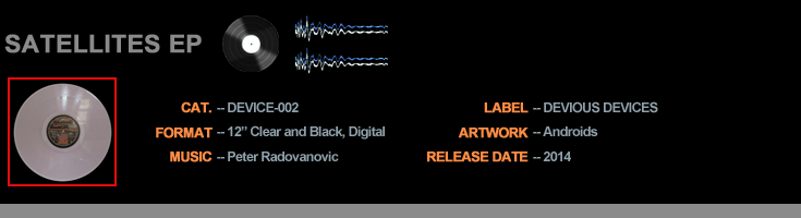 Satellites EP Devious Devicesces