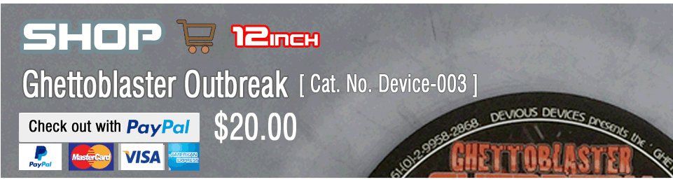 Buy Ghettoblaster Outbreak 12inch Device-003
